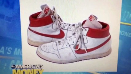 2015 MICHAEL JORDAN GAME WORN AUTOGRAPHED NIKE AIR SHIPS SELL FOR $71,000 USD AT SPC
