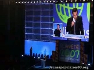 Nicolas Sarkozy au Zénith de Paris