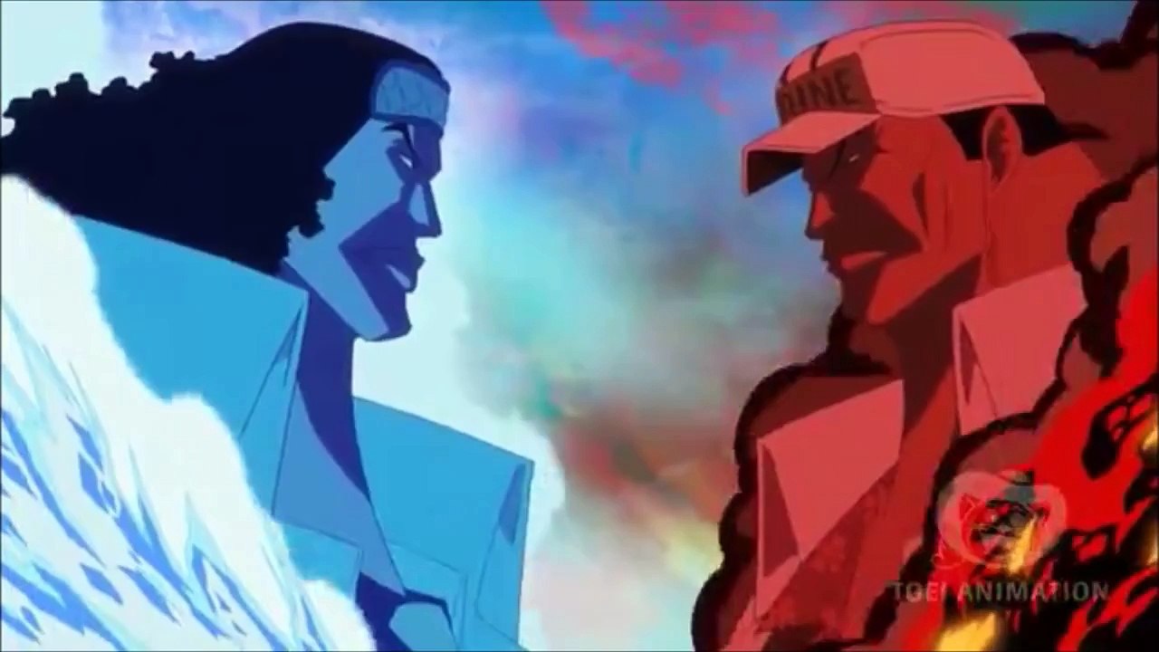 New Fleet Admiral: Akainu beats Aokiji after 10 days of fighting