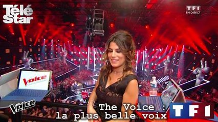 The Voice : Karine Ferri émue et gênée par Nikos