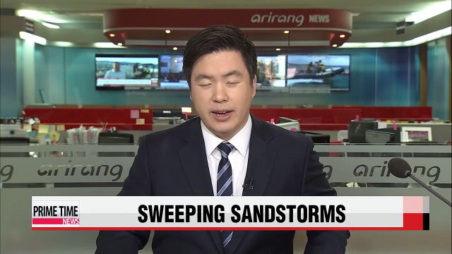 Sandstorm batters China's northwest region