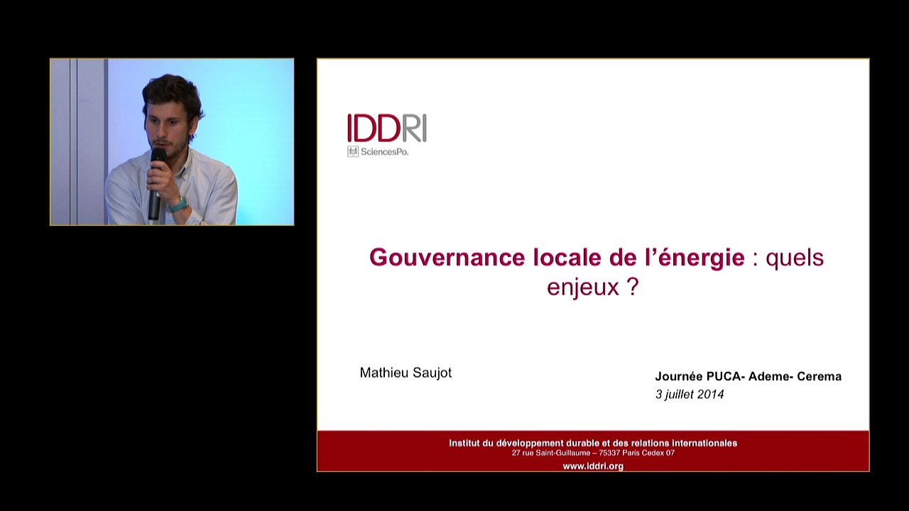 3 - La gouvernance locale de la transition énergétique : quels enjeux ?