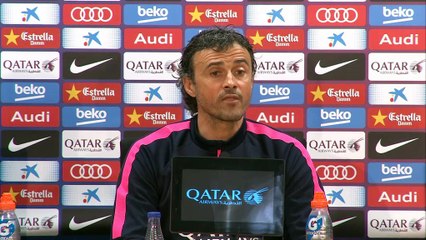 Luis Enrique: "Los títulos marcarán lo que hemos hecho"