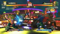 Ultra Street Fighter IV: Guile C vs Dhalsim C 