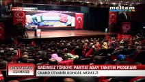 Bağımsız Türkiye Partisi Aday Tanıtım Konferansı Açılış Konuşmasını Yapan Seçil Mumcuoğlu 26,04,2015