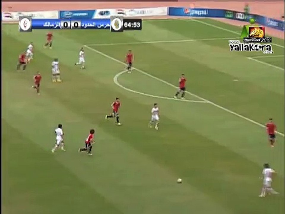 مهارة مصطفي فتحي تصنع هدفا للزمالك امام الحدوج