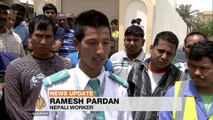 Nepal migrant workers worry about their families