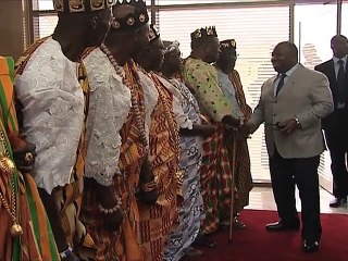 Déplacement du Président Ali Bongo Ondimba en Côte d'Ivoire - 1/2