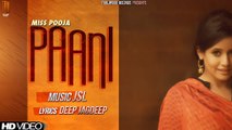 Paani _ Miss Pooja _ HD Full Video _ Latest Punjabi Song -2015