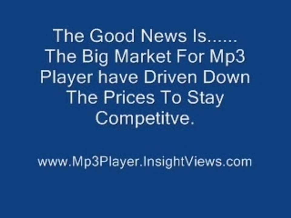 MP3 Player Cheap