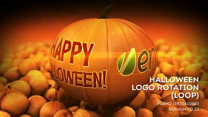 After Effects Project Files - Halloween Logo Rotation - VideoHive 9287834