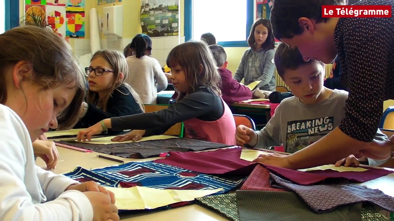 Quimper. "De fil en aiguille" à l'école Léon Goraguer