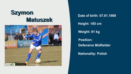 Szymon Matuszek, Video no 3, Season 2014/15, Defensive Midfielder