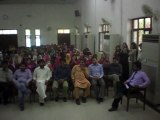 Dr.IJaz Farooq Akram -Principal GPC Samanabad Fsd- Address  aT ENGLISH WELCOME PARTY