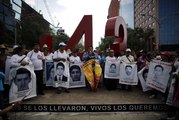 Mexique : manifestation des familles des étudiants disparus