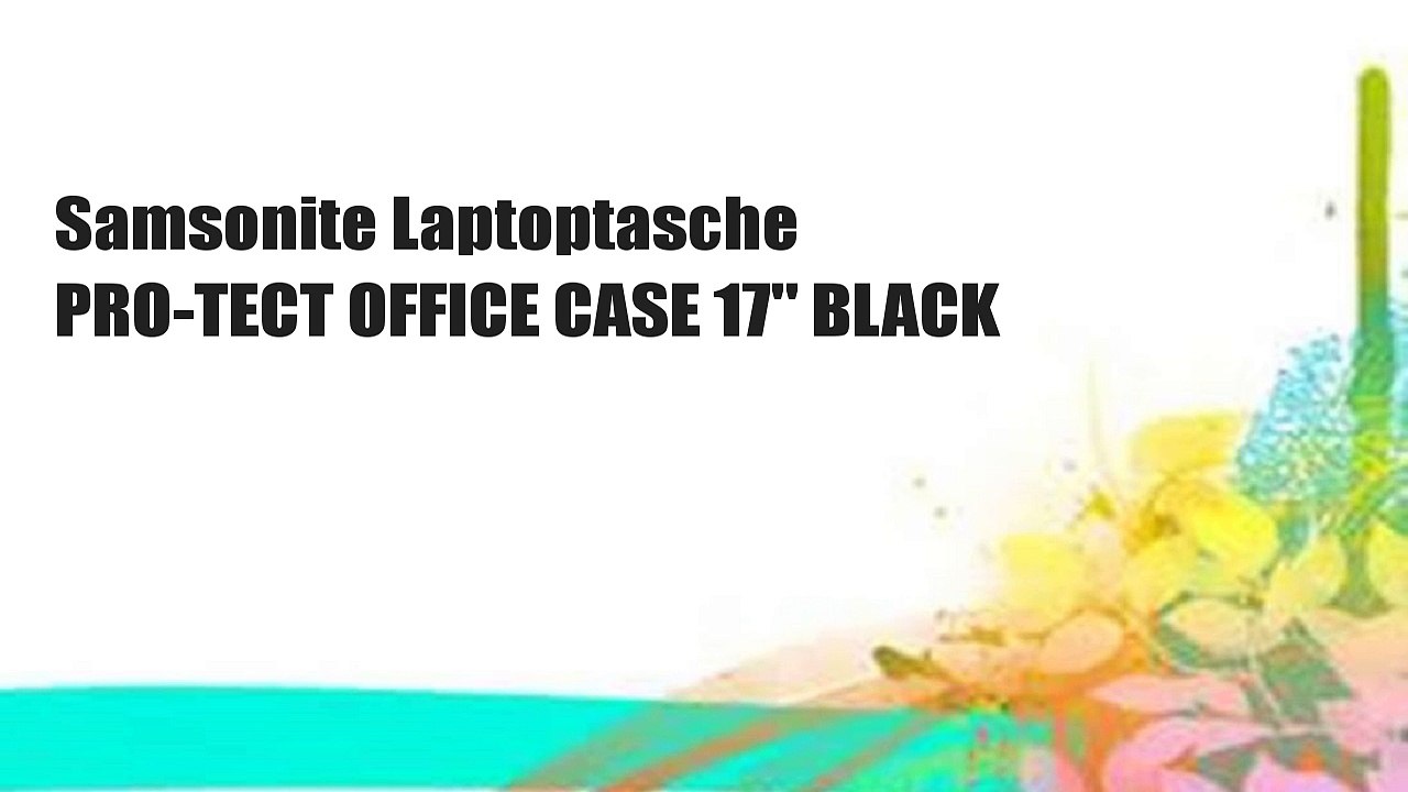 Samsonite Laptoptasche PRO-TECT OFFICE CASE 17' BLACK