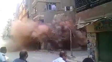 Nepal Earthquake Building Collapse Real LIVE footage