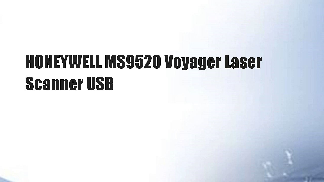 HONEYWELL MS9520 Voyager Laser Scanner USB