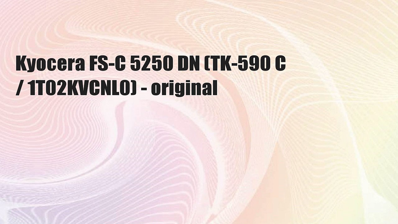 Kyocera FS-C 5250 DN (TK-590 C / 1T02KVCNL0) - original