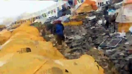 Everest’teki çığ faciası kamerada Everest avalanche