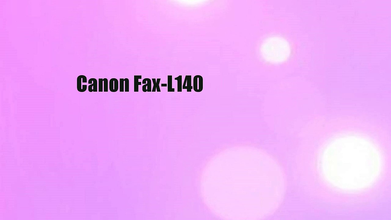 Canon Fax-L140