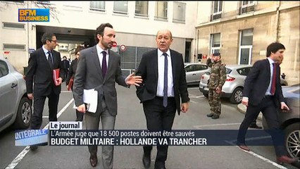 Budget militaire: Hollande va trancher
