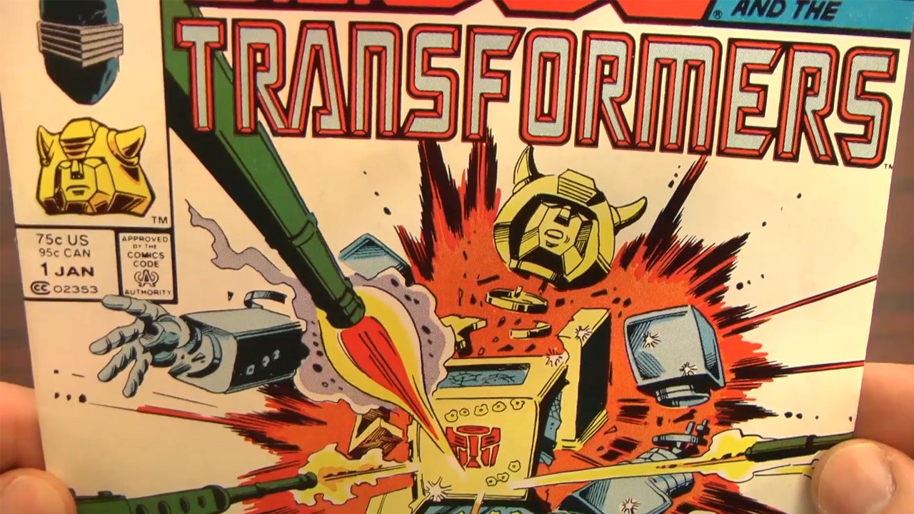 CGR Comics - G.I. JOE and the TRANSFORMERS #1 comic book review
