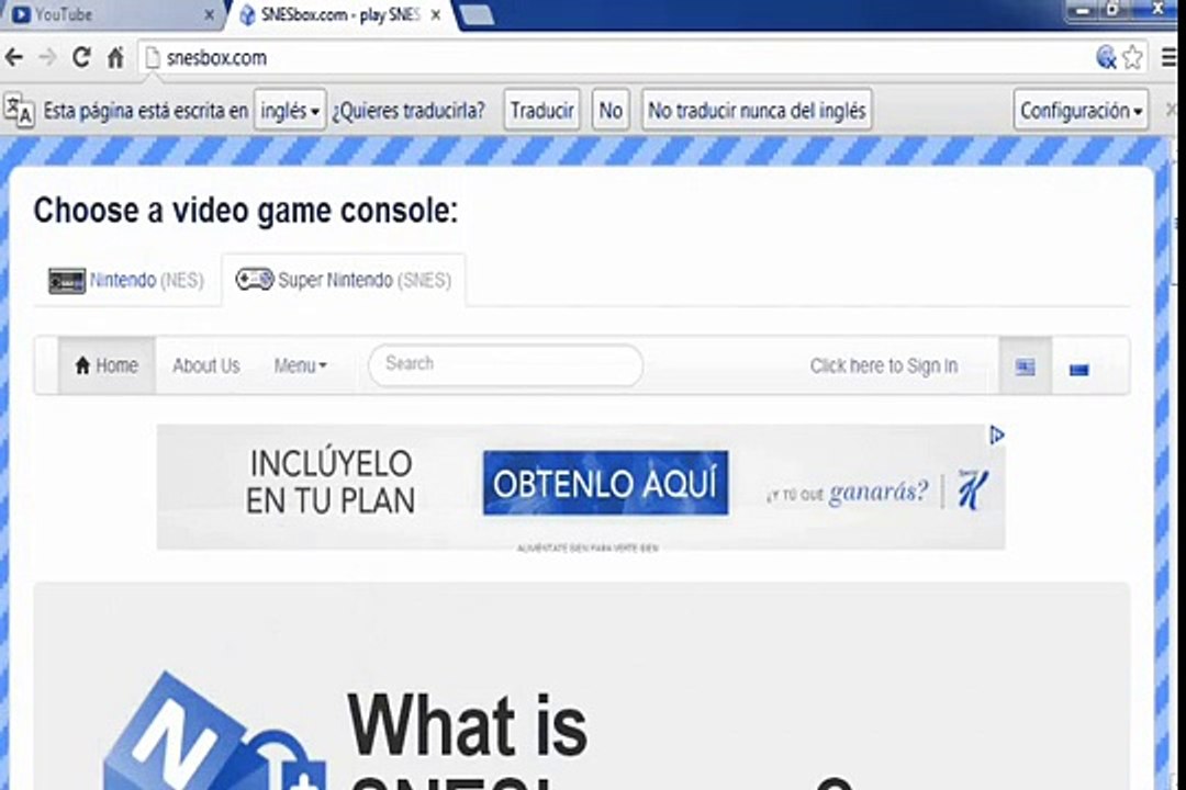 SNESbox l Pagina emuladora de nintendo NES