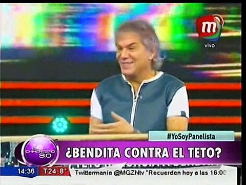 Internas en Bendita: Todos contra Teto Medina. Casella picante con Tinelli y Listorti