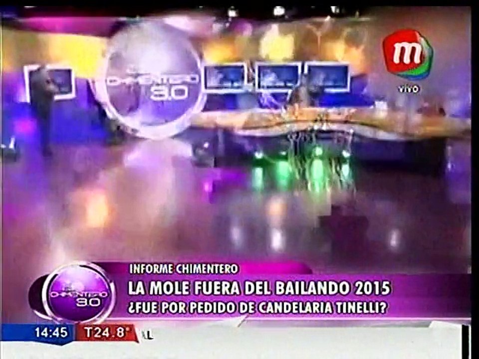 Coki Ramirez y la Mole Moli fuera del Bailando 2015