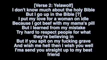 Yelawolf Ft Eminem - Best Friend Lyrics on Screen Lyric Video