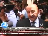 Arriba Carlos Salinas de Gortari a velorio de Miguel de la Madrid