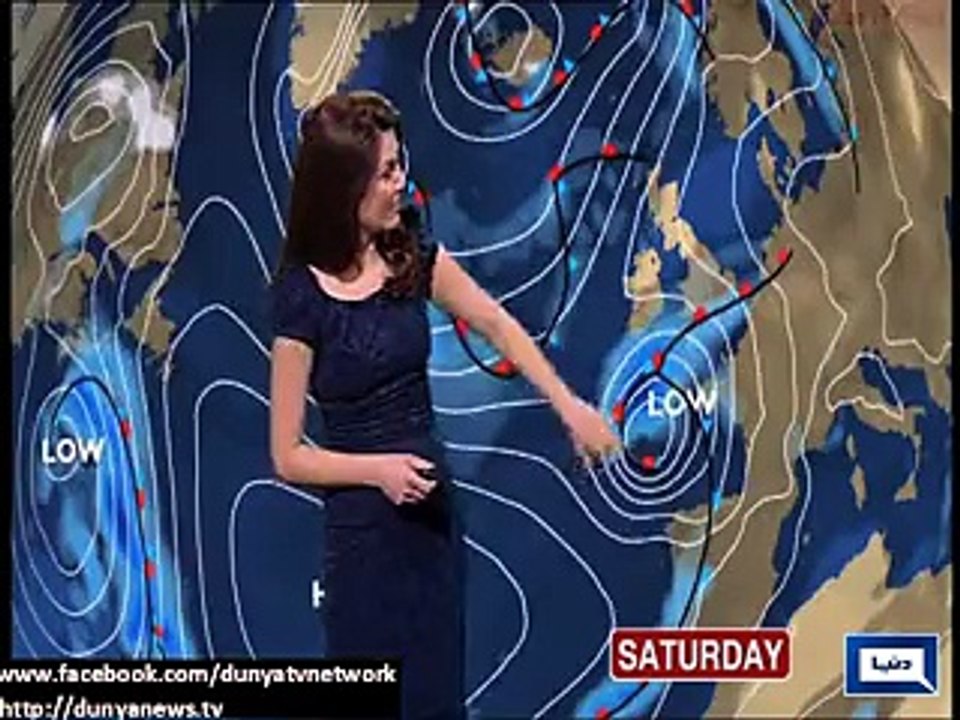 Dunya News - Reham blames MET department forecasting the weather