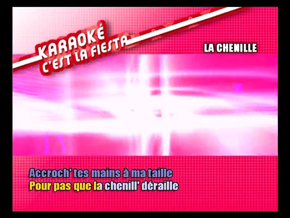 KARAOKE LA BANDE A BASILE - La chenille
