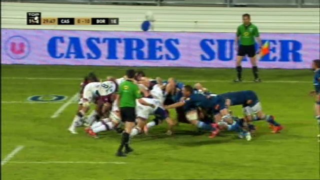 CASTRES - UBB les essais du match