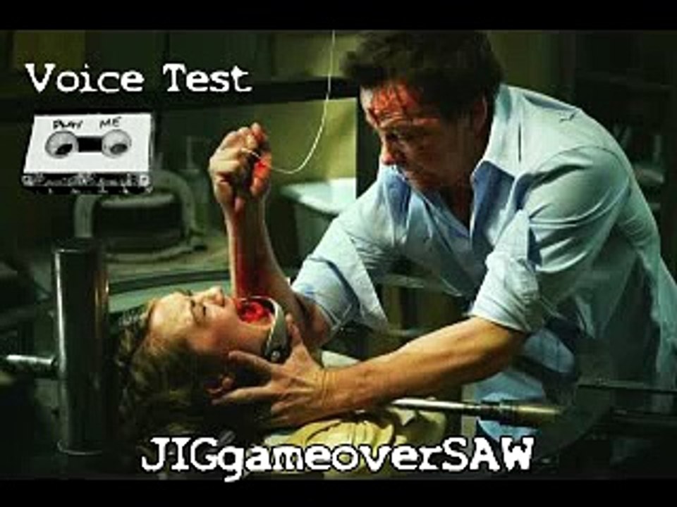 Saw 3D Speak no Evil Voice Test