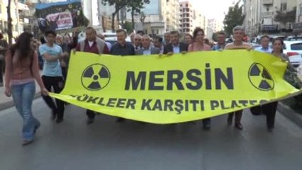 Nükleer Karşıtları Eylem Yaptı