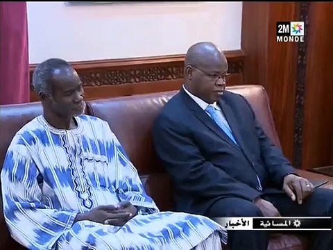 السيد راشيد الطالبي العلمي يجري مباحثات مع النائب الاول للمجلس الوطني الانتقالي البوركينابي