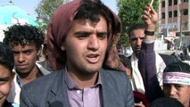 Yémen: des partisans des rebelles Houthis manifestent à Sanaa