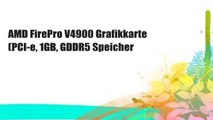 AMD FirePro V4900 Grafikkarte (PCI-e, 1GB, GDDR5 Speicher