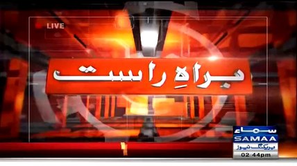 Reham Khan Media Talk after Meeting Patients in Lady Reading Hospital.