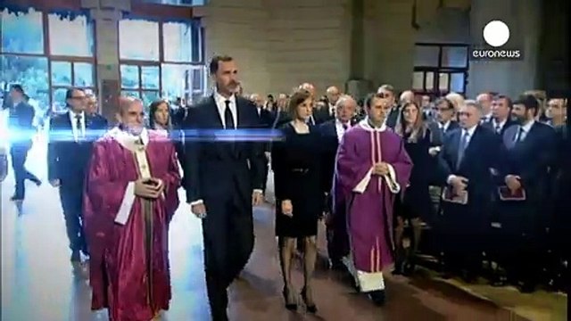 Barcelona: Spanish royals attend memorial service for Germanwings crash victims