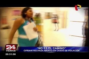 Cardenal Cipriani volvió a pronunciarse en rechazo al aborto en casos de violación