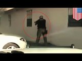 Nagranie: policjant strzela w plecy podejrzanego, mężczyzna zostaje sparaliżowany