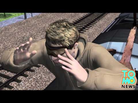 Pociąg - surfing: mężczyzna poparzony po jeździe na dachu pociągu