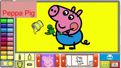 Peppa Pig George's Easter Basket Nick Jr. Coloring Book Creativity for Children HD