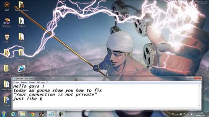 How to fix Your connection is not private