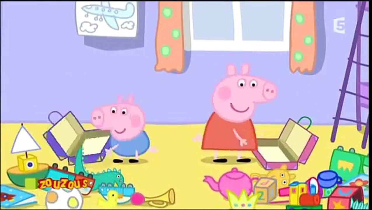 Peppa Pig en français   Le départ en vacances   Dessins animés en francais pour