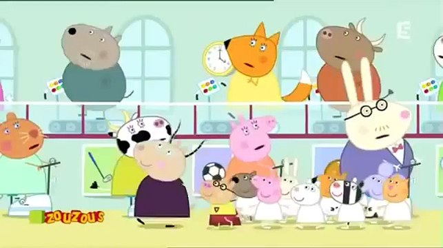 Peppa Pig en français Le cours de gymnastique Dessins animés en francais pou