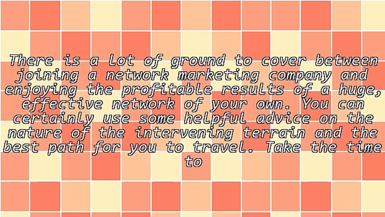 Simple Tips To Network Marketing Success